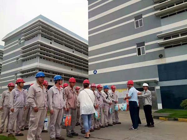 園區(qū)總工會(huì)送清涼，慧聚接棒暖人心